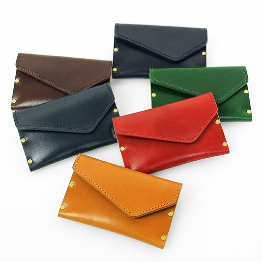 名刺入れ 姫路レザー 本革×真鍮