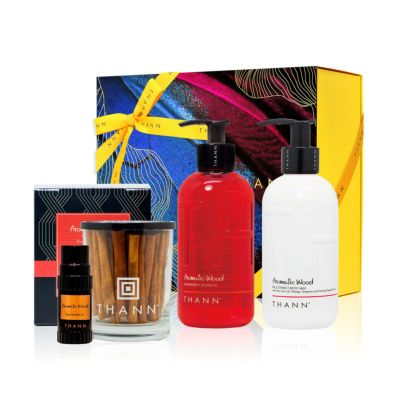 アロマ&ボディケアセット AW《アロマティックウッド》