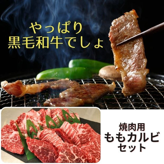e-焼肉用もも・カルビセット〈冷凍品〉