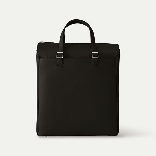 【撥水牛本革】縦型トートバッグ