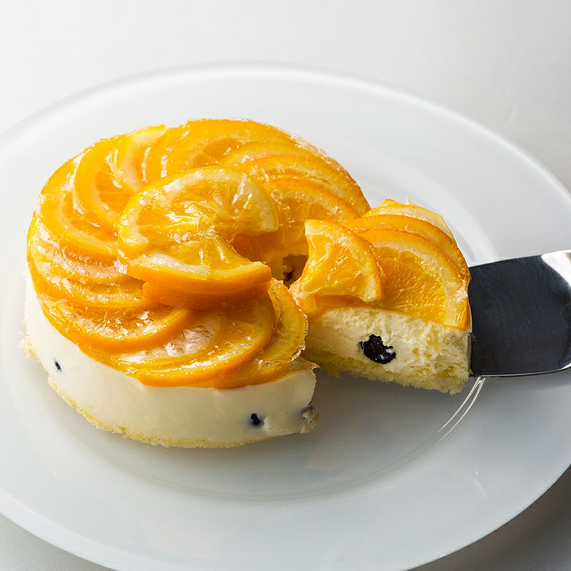 オレンジ&レモンのレアチーズ 4号(12cm)