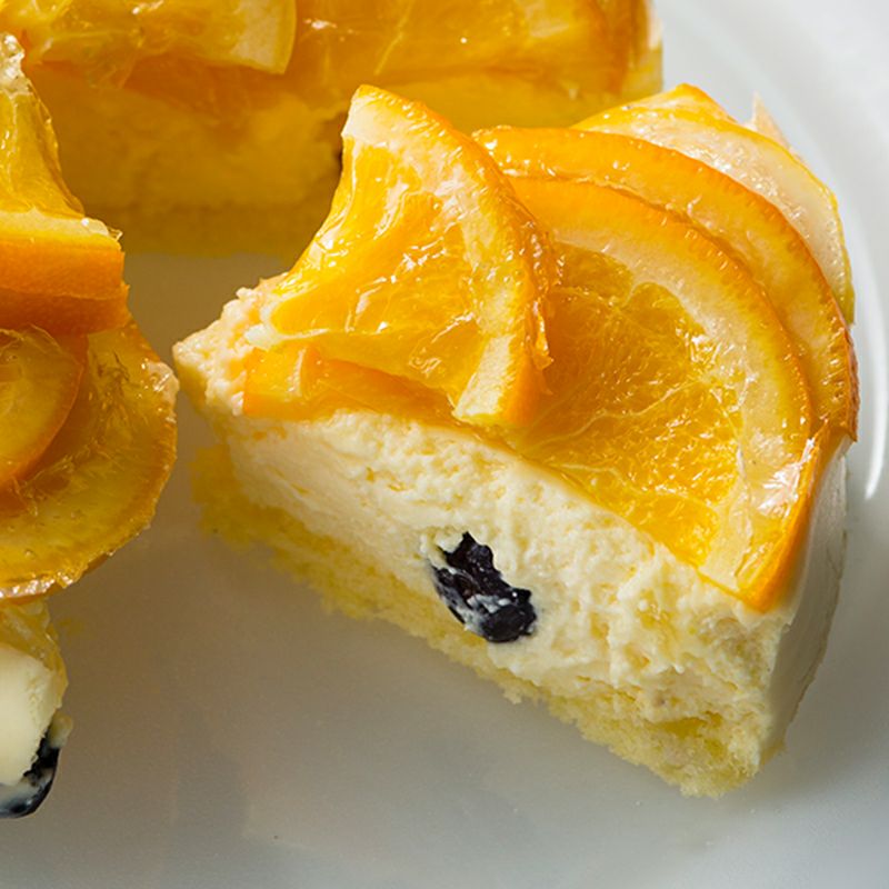 オレンジ&レモンのレアチーズ 4号(12cm)