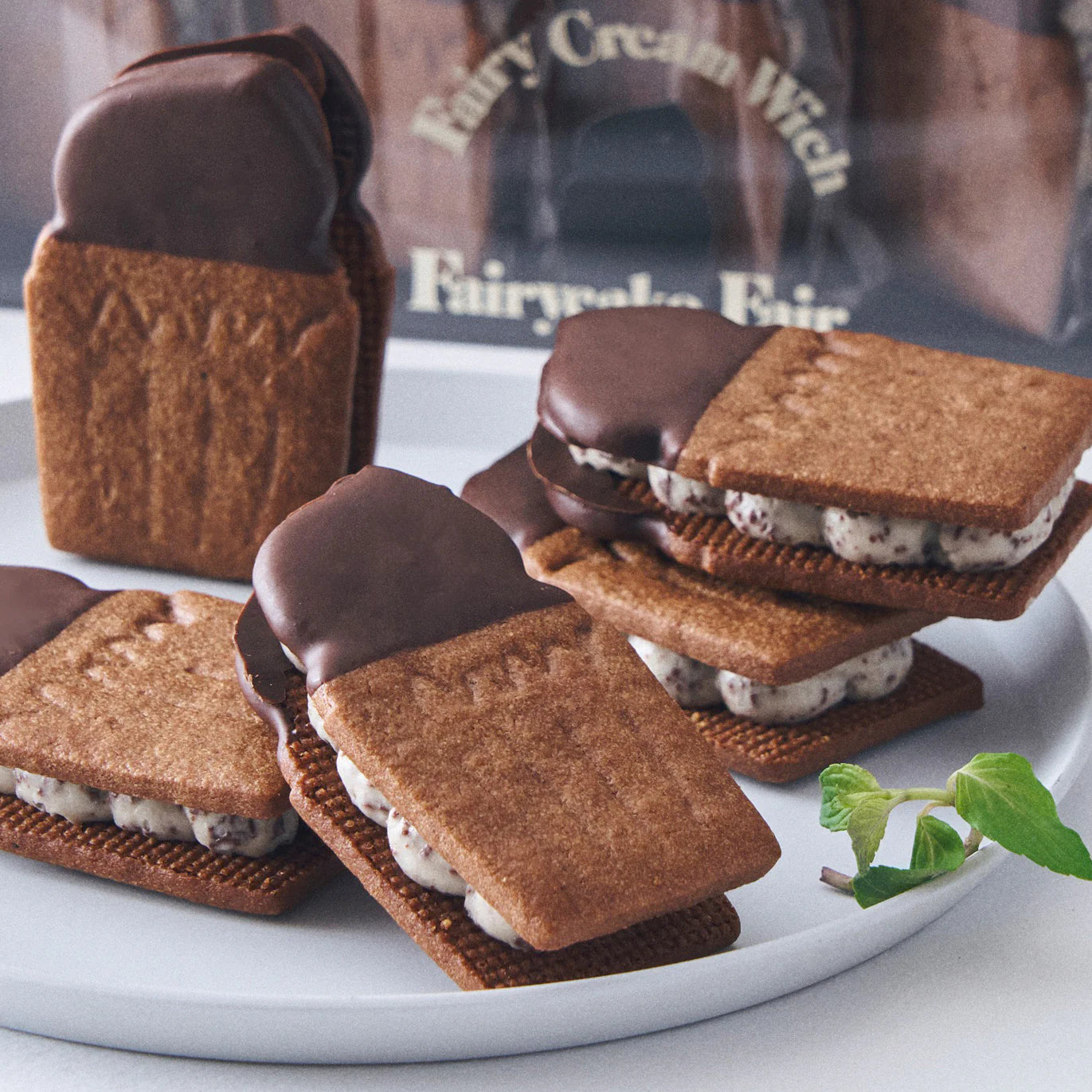 フェアリークリームウィッチ 生バターサンド レーズン&チョコミント2種セット ギフト箱