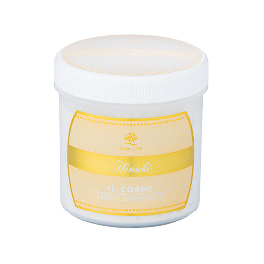 イルコルポ 香りが選べるミネラルバスパウダー【ミネラルバスパウダー ヒノキ】