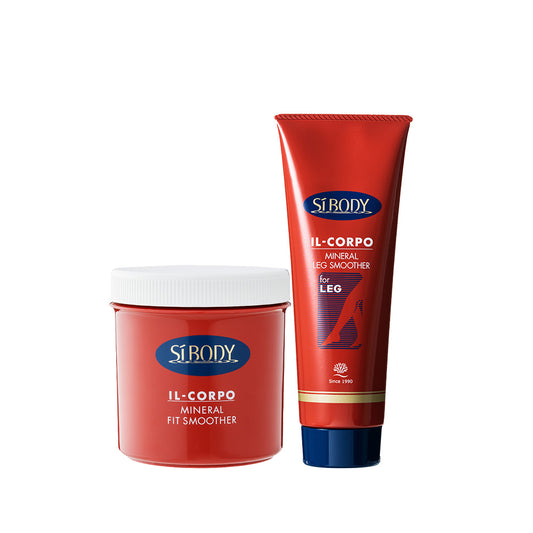 イルコルポ ミネラルフィットスムーサー&レッグスムーサー スクラブセット
