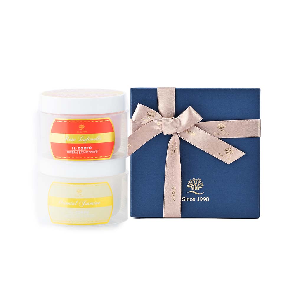 イルコルポ ミネラルバスパウダー スモールサイズセット ギフトボックス付き