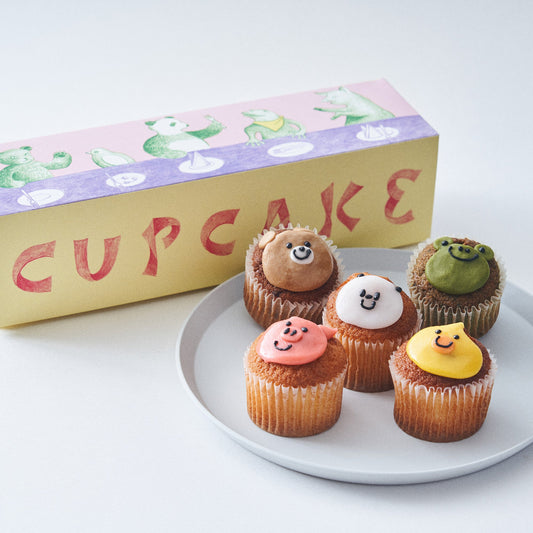 ベイクドZOO カップケーキ(5種の味わい)