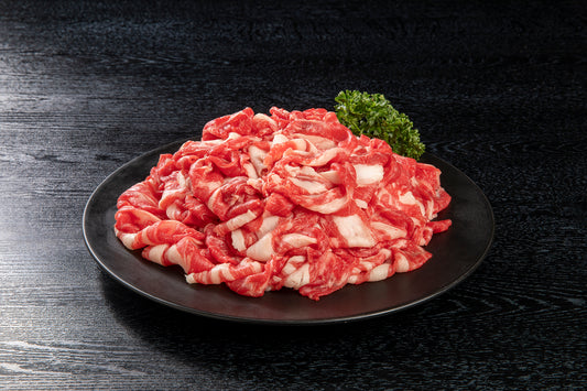 国産げんさん牛 赤身とバラの切落し 200g×4個入り 計800g