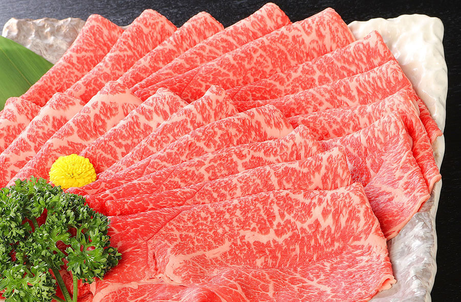 【ギフト】国産げんさん牛究極の赤身すき焼・しゃぶしゃぶ用 500g