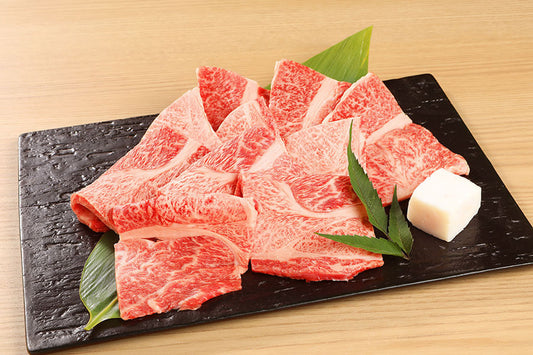 【ギフト】国産げんさん牛霜降肩ロース焼肉用 1.0kg