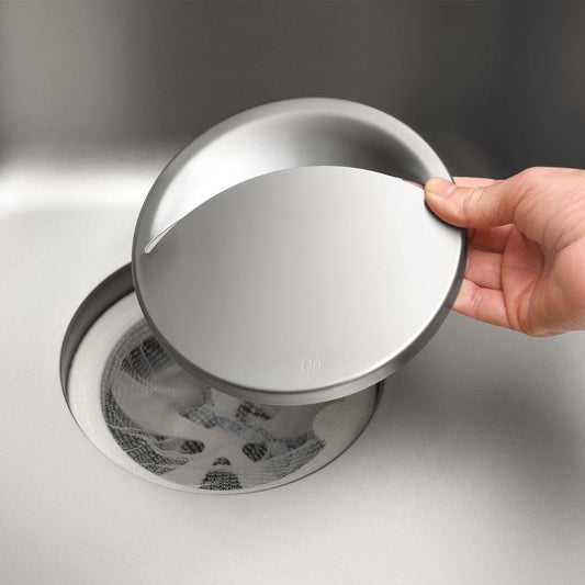 【AUX】 抗菌ステンレス排水口カバー