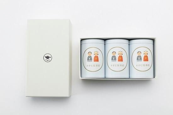 【御婚礼祝】煎茶こくまろギフト80g缶 1本