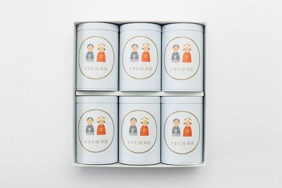 【御婚礼祝】煎茶こくまろギフト80g缶 1本