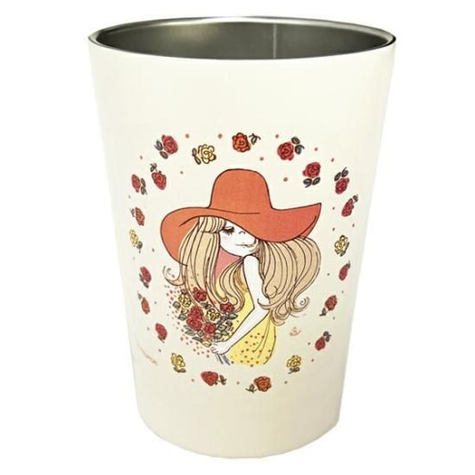 水森亜土 2way ステンレスタンブラー M亜土ちゃん タンブラー マグ 保温保冷 結露防止 450ml