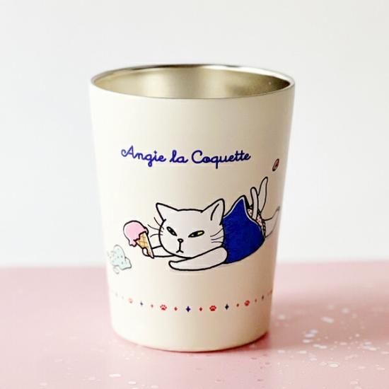アンジー・ラ・コケット☆麗しのアンジー 2wayステンレスタンブラー S 保温保冷 マグ 290ml