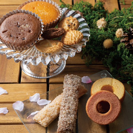 森の庭 森の焼き菓子 フラワーリース(10個入)