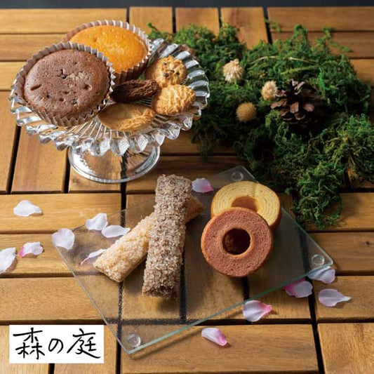 森の庭 森の焼き菓子 フラワーリース(7個入)