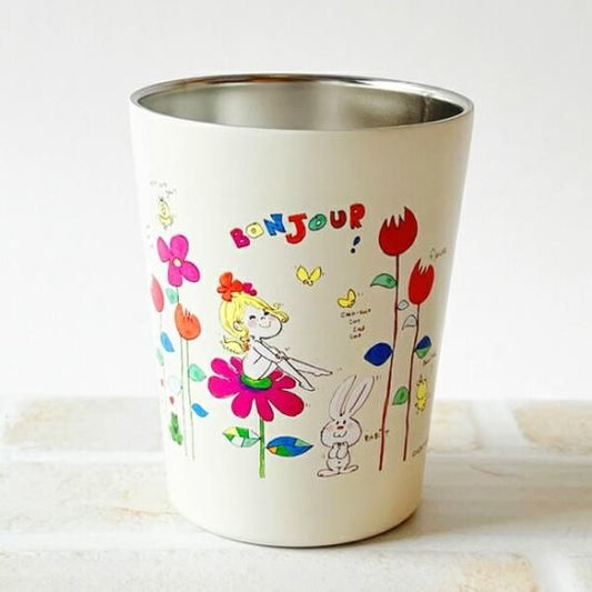 水森亜土 2wayステンレスタンブラー S 2 亜土ちゃん マグ 保温保冷 結露防止 290ml