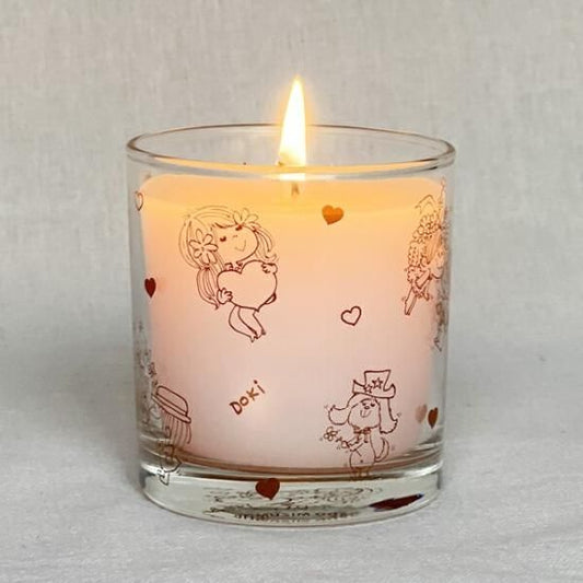 水森亜土 アロマキャンドル リラックスジャスミンの香り あどちゃん ルームフレグランス