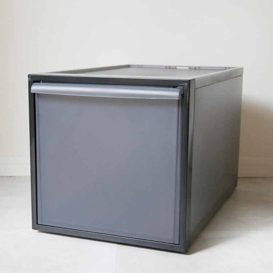 【like-it】クローゼットシステム 引出し(L)クリアブラック