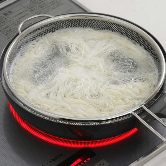 【下村企販】フライパンザル