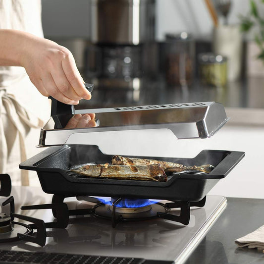 【AUX】魚焼きグリル不要で本格的な魚が焼ける炭グリル