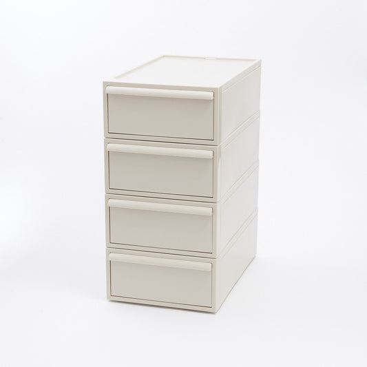 【like-it】クローゼットシステム4個組引出しSベージュ