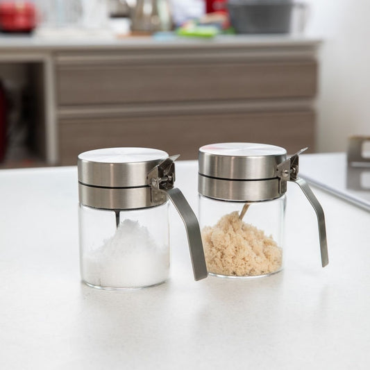 【DULTON】 スパイスジャー ウィズ スプーン 2個セット