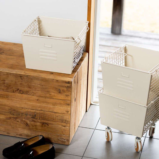 【Mash】リヴ 3段スタッキングボックスセット ホワイト