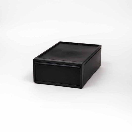 【like-it】クローゼットシステム引出しSオールブラック