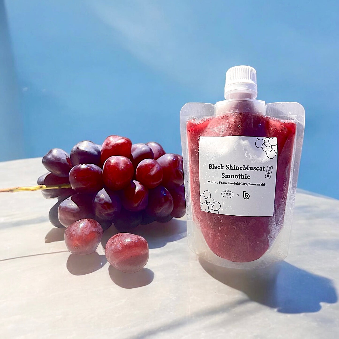 【冷凍】フルーツスムージー ぶどう 3個セット