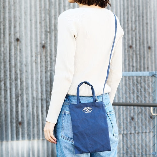 AKOMEYA TOKYO/ ギフトバッグ サコッシュ ネイビー