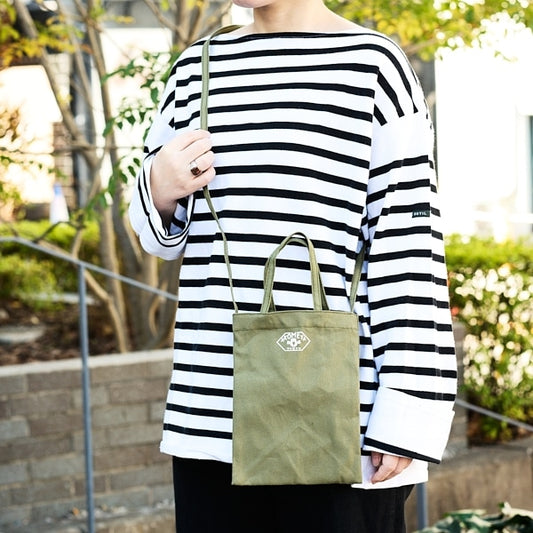 AKOMEYA TOKYO/ ギフトバッグ サコッシュ カーキ