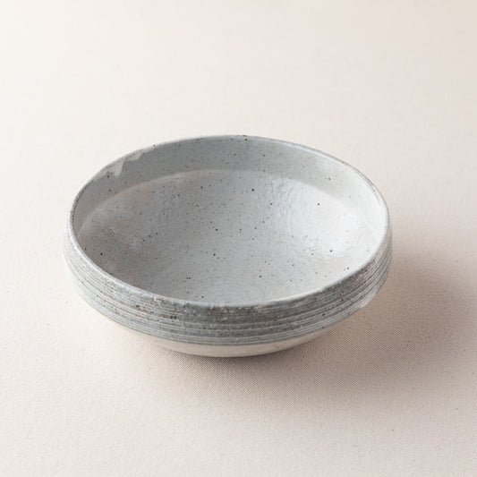 AKOMEYA TOKYO/ 兵山窯 切立鉢 粉引 7寸