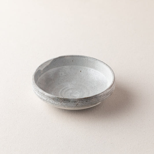 AKOMEYA TOKYO/ 兵山窯 切立鉢 粉引 5.5寸