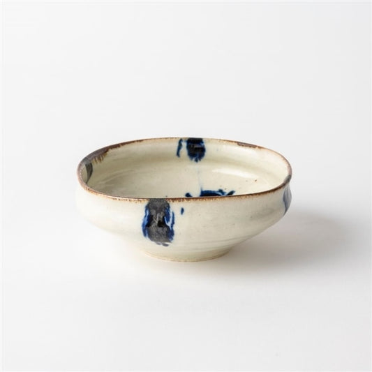 AKOMEYA TOKYO/ 南窯 安南楽画 たわみ四方鉢