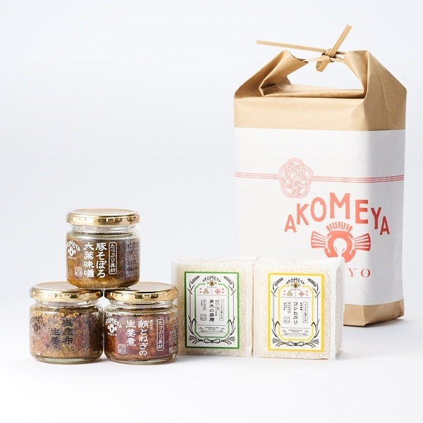 AKOMEYA TOKYO/ たっぷり具材のごはんのお供3種セット(令和6年度産)