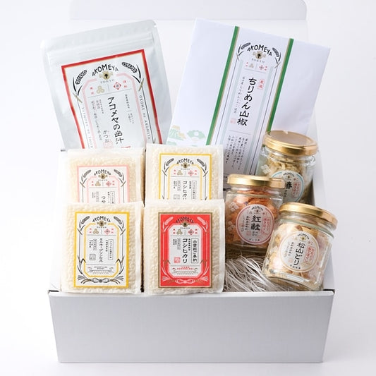 AKOMEYA TOKYO/ アコメヤ自慢のお米とごはんのお供セット(令和6年度産)