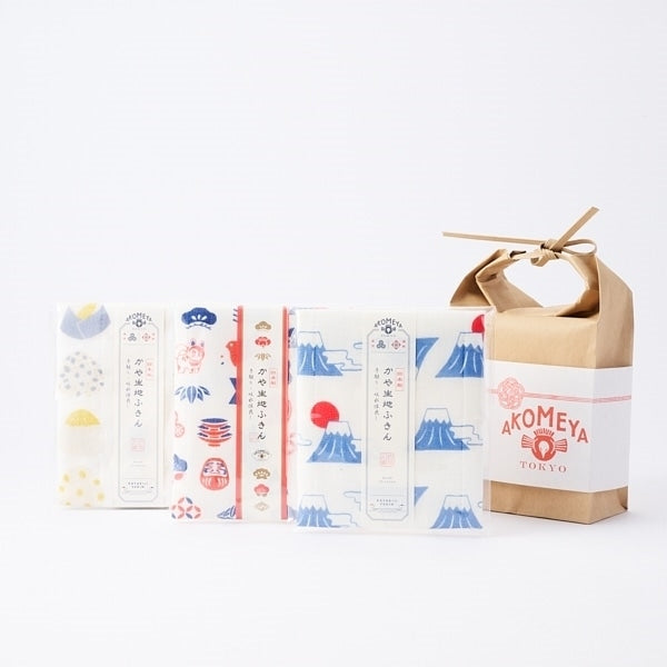 AKOMEYA TOKYO/ かや生地ふきん 3枚セット