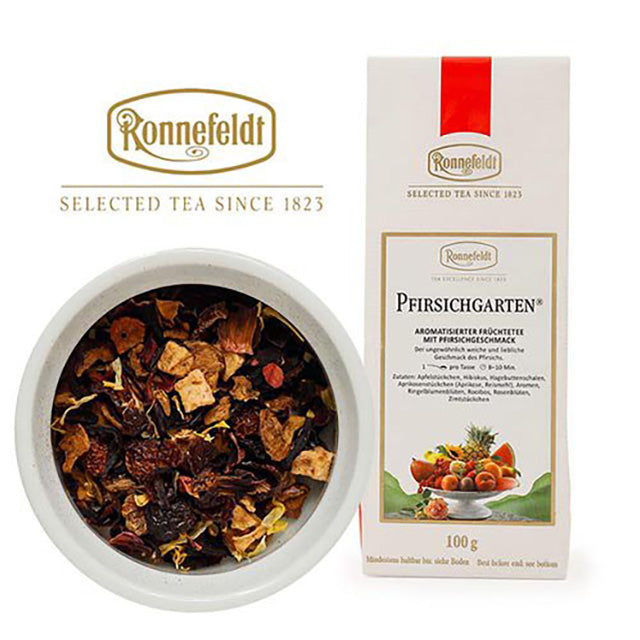 ロンネフェルト ピーチガーデン リーフ 100g Ronnefeldt Pfirsichgarten