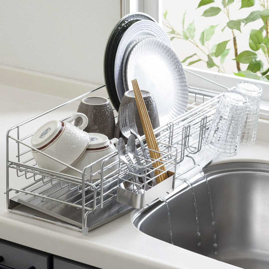 【下村企販】サポート 水切りが出てくる水切りバスケット 58cmタイプ