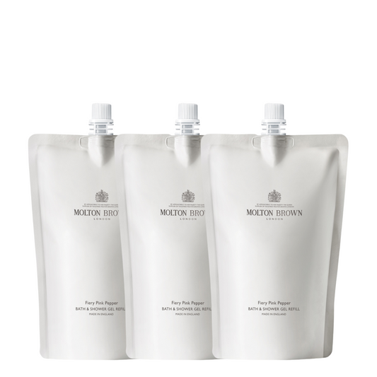 ピンクペッパー バス&シャワージェル レフィル 400ml 3本セット