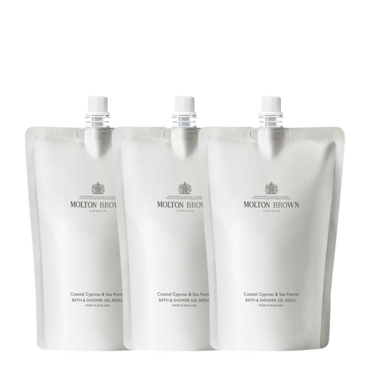 サイプレス&シーフェンネル バス&シャワージェル レフィル 400ml 3本セット