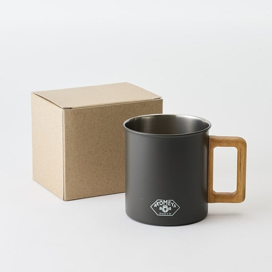 AKOMEYA TOKYO/ 木柄マグカップ ダークグレー