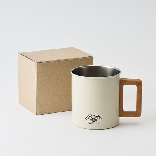 AKOMEYA TOKYO/ 木柄マグカップ アイボリー