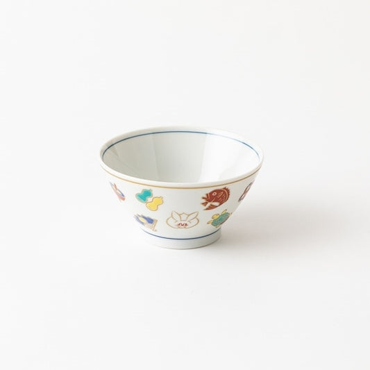 AKOMEYA TOKYO/ 九谷焼 飯碗 吉祥紋