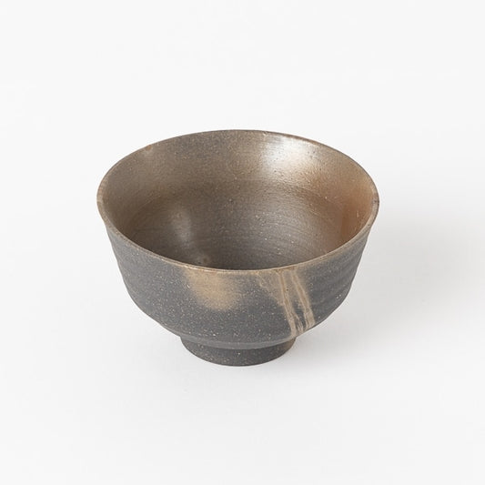 AKOMEYA TOKYO/ 備前焼 緋襷飯碗 黒土