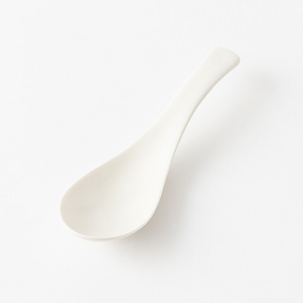 AKOMEYA TOKYO/ 美濃焼 れんげ 白マット