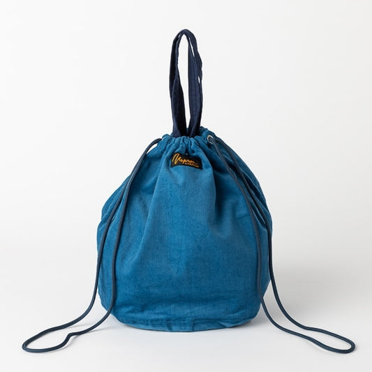 AKOMEYA TOKYO/ NAPRON CORDUROY PATIENTS BAG M ブルー