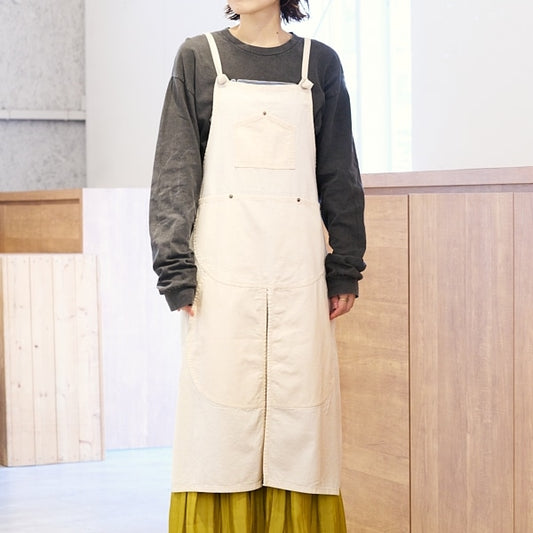 AKOMEYA TOKYO/ NAPRON SPLIT APRON KINARI